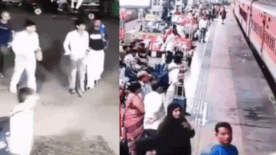 Tiger Shroff murder bid: CCTV shows suspects sprinting to board moving train at Surat station