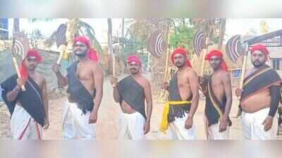 Chitradurga folk troupe set to add colour to Mysuru Dasara