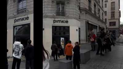 Viral video: French husband forces wife to return clothes she stole during protests amid France looting