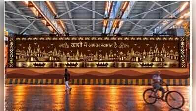 Kashi gets a colourful makeover ahead of IAF air show