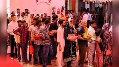 Over 70,000 devotees visit 3 temples on Navratri’s ninth day