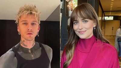 MGK and Dakota Johnson ‘aren’t ready to go official,' though the pair bond over their sense of humour