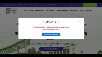 IIT JAM 2027 registration deadline extended to October 22: Check direct link to apply and other important details here