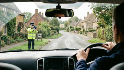After 11 road accidents in four years, villagers in England spent four months knitting life-sized police officers and fake speed cameras; their handmade decoys are now making some drivers hit the brakes