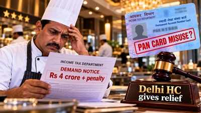 Cook working in a 5-star hotel gets Rs 4 crore tax notice with penalty for alleged Rs 24.62 crore sales, but he claims PAN was misused which led to wrong Form 26AS entry; why Delhi HC gave relief