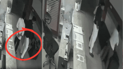 Flurry of slaps, assault, threats: 3 booked for thrashing lodge employee; video goes viral