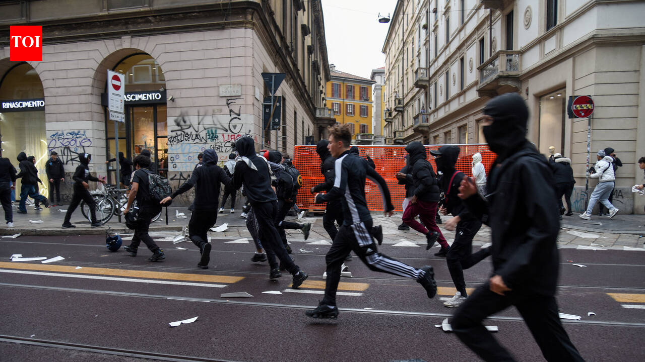 Giorgia Meloni tough move after Milan riots : 500 troops to be deployed as luxury stores fear more looting