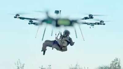 ‘World’s first’: Ukraine claims heavy-lift drone rescued wounded soldier from frontline