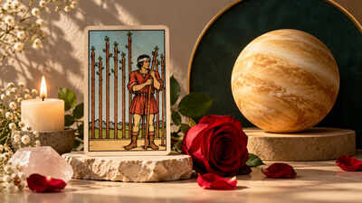 Tarot Card of the Day, October 21: Nine of Wands Meets Venus Retrograde - Are You Protecting Your Heart or Building Walls Around It?