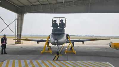 'Dream come true’: IAF chief AP Singh flies last sortie in uniform in Kiran aircraft