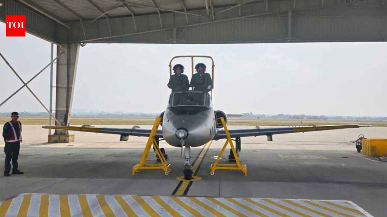 'Dream come true’: IAF chief AP Singh flies last sortie in uniform in Kiran aircraft