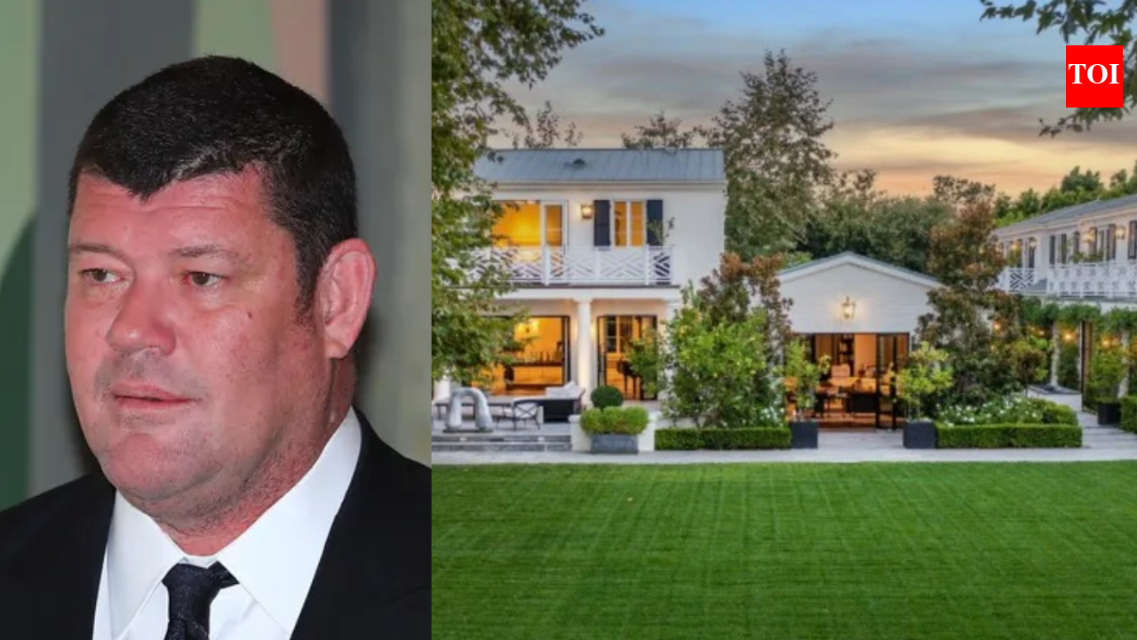 Australian billionaire James Packer listed his Los Angeles mansion for about $85 million in 2023; after…