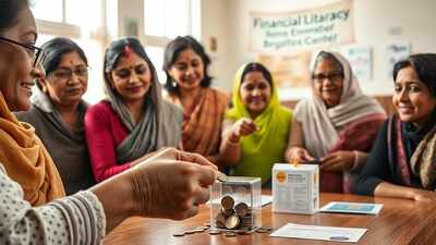 Women are earning, saving and borrowing, but who controls their money? India's financial literacy divide