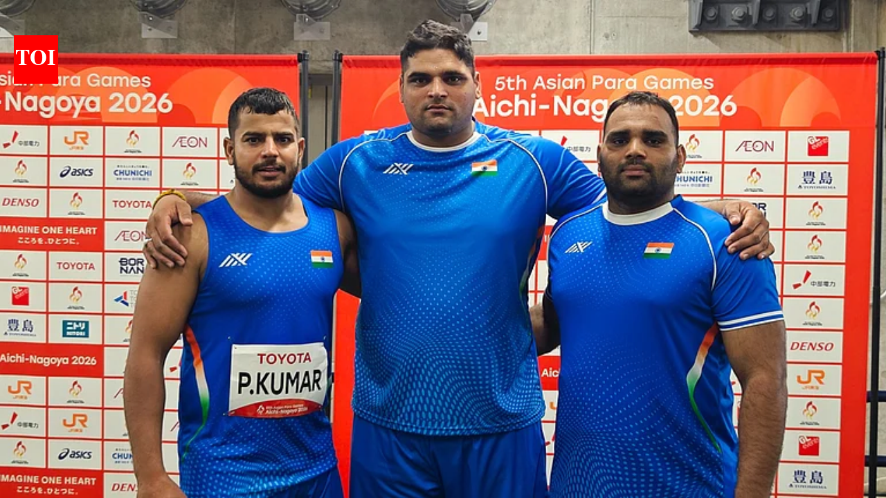 Devender strikes gold as India sweep historic 1-2-3 finish in men's discus throw