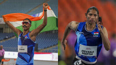 India’s medal storm! 24 medals, five golds as Nishad Kumar, Deepthi Jeevanji shine at Asian Para Games