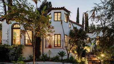 In 2016, a couple paid $1.05 million for a 1923 Hollywood villa built by Rudolph Valentino for Pola Negri; after restoring its historic details, they have sold it for $2.5 million