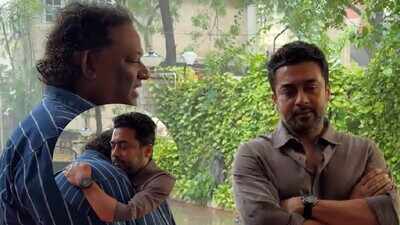 Suriya visits late composer Deva’s house to pay his last respects after missing the funeral due to film shoot - Watch Video