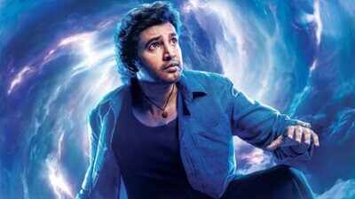 'Athisaya Piravi' first look out: Santhanam’s comedy sci-fi film borrows Rajinikanth’s 1990 title