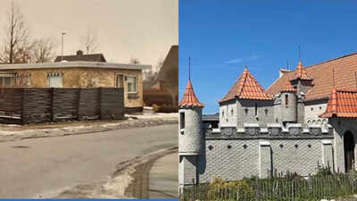 In 2005, a Danish man moved into an ordinary suburban house and started building a garden wall the following year; two decades later it has castle towers, a four-metre moat and hundreds of visitors