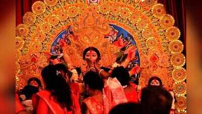 Sindoor Khela meets Navami festivities across Jaipur