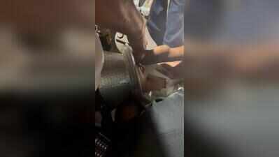 2-year-old’s head stuck in metal cauldron, rescued | Surat News - The ...