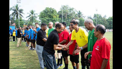 Old friends, fond memories and sporting spirit at AWES get-together
