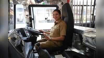 KTC’s 1st female driver gets rousing welcome