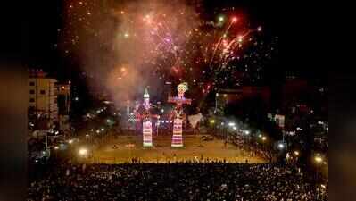 Jaipur celebrates Dussehra with towering effigies, Kota adds 3D twist