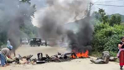 Day after 3 Meiteis killed, Kuki man shot dead as Manipur violence escalates