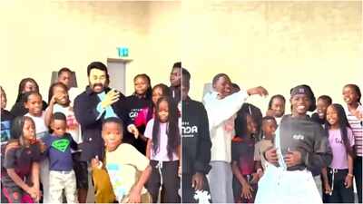 'Okkela Okkela': Mohanlal shares dance video featuring Triplets Ghetto Kids; Ugandan group joins 'Operation Ganga'