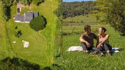 Virginia couple spent $900 transforming their overgrown one-acre backyard into a miniature state park: Their budget-friendly garden makeover is attracting butterflies, hummingbirds and other wildlife, proving that a beautiful backyard need not cost a fortune