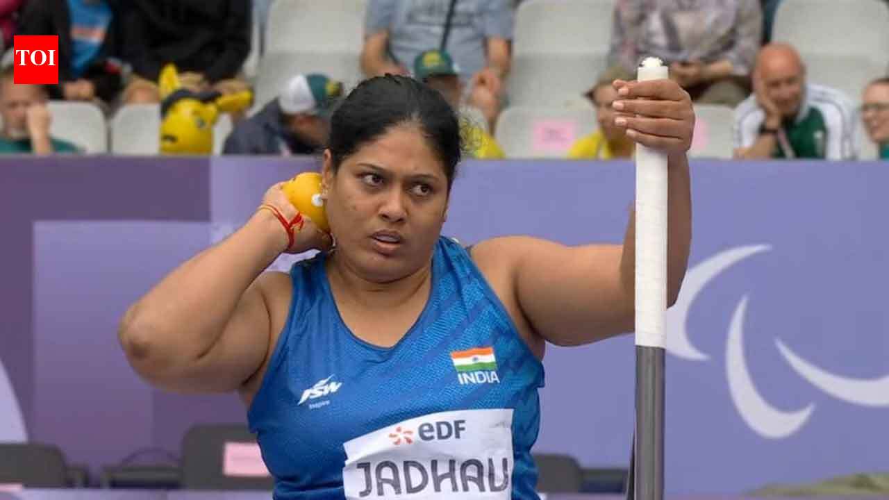 Bhagyashri Jadhav wins silver with personal best in shot put