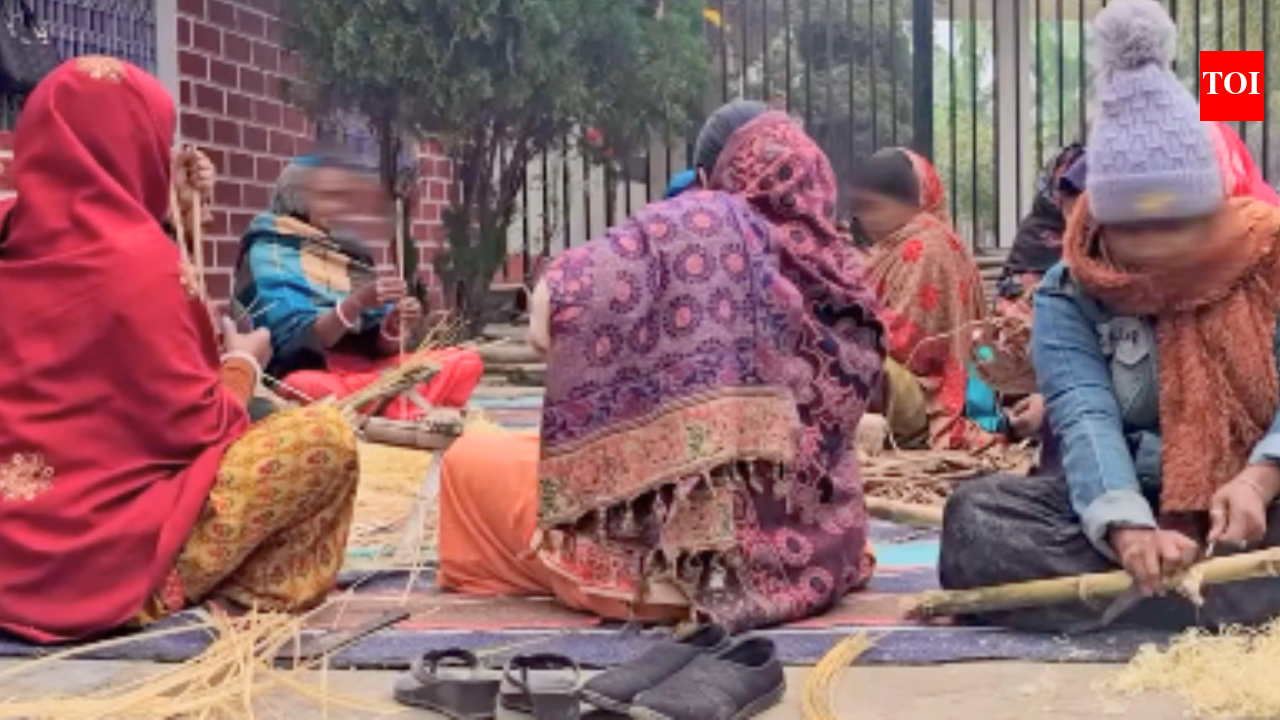 Women from a UP village are turning a weed that chokes waterways into handmade fashion; their creations…