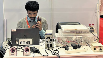 He couldn't see, but he noticed a problem others overlooked; Hyderabad student Rehan Raza invented a talking medicine box that announces which tablet to take and when