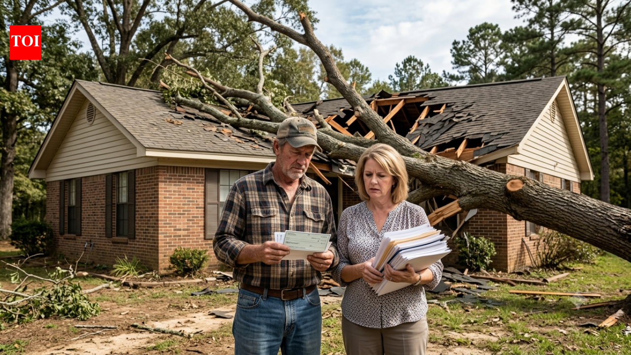 A Mississippi couple received $13,172 from State Farm after a tree fell ...
