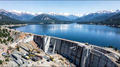 New York built a dam in 1836 to feed a canal; 190 years later, Lake Moraine remains lowered for a major rehabilitation project
