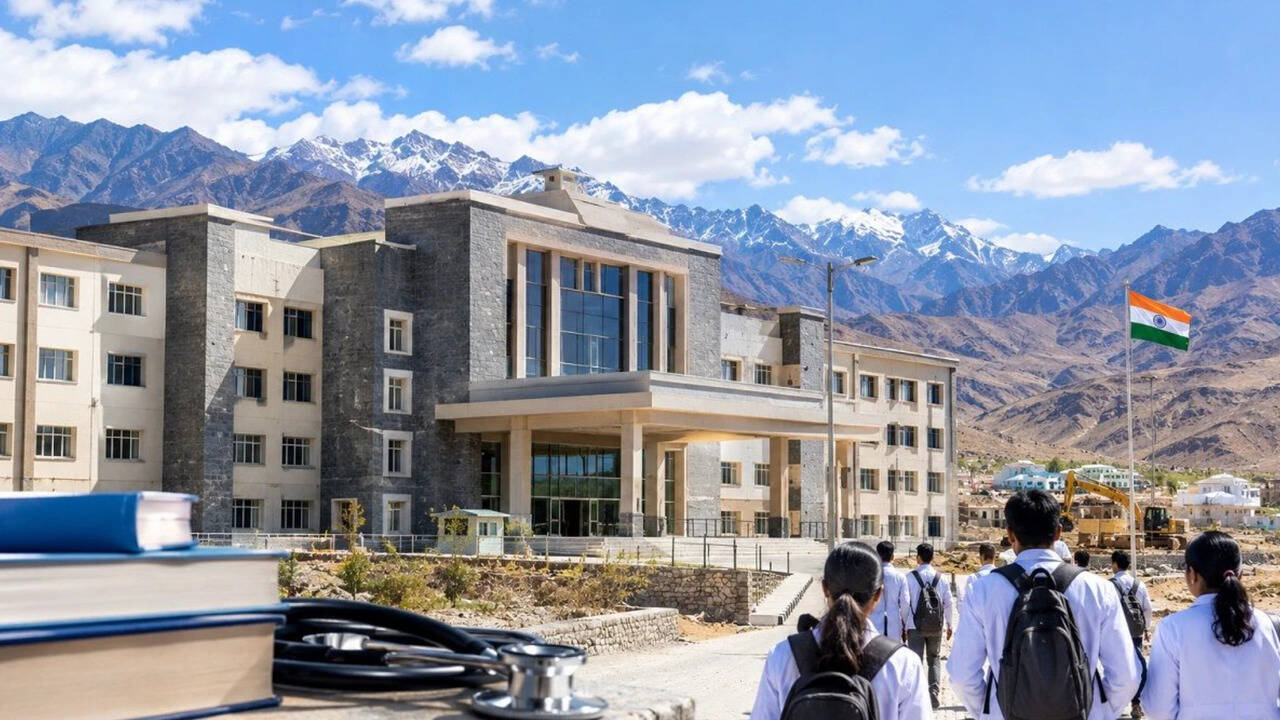 Leh to get its first Medical College in 2027-28: Check who can apply and recruitment details - Education Times