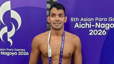 Swimming in success: Ravi Budigina claims silver in 100m backstroke, Himanshu Nandal wins bronze in 100m breaststroke at Para Asian Games