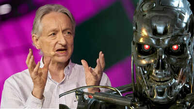 ‘Godfather of AI’ Geoffrey Hinton says AI is becoming ‘conscious’ and humans should be friends with robots or face extinction