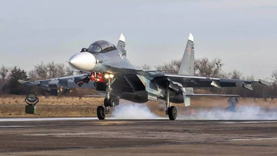 Russia's SU-30 fighter jet crashes in Kaliningrad region