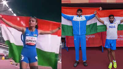 Asian Para Games: Simran, Praveen Kumar, Sachin Khilari shine as India's medal tally swells to 62