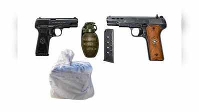 7 arrested as Amritsar police seize hand grenade, 3.5kg heroin, 2 pistols