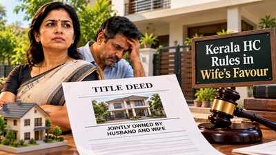 Wife’s father paid to buy house in couple’s joint names; Kerala High Court grants her exclusive ownership, rules husband must vacate after he fails to prove he paid anything