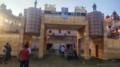 Attari-Wagah border, Puri Rath Yatra replica pandals draw crowds in Rourkela