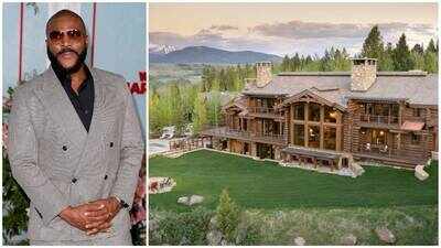 Tyler Perry slashes $3.5 million from Wyoming mansion price to $36 million after buying $30 million Puerto Rico home; 2019-built estate spans 37 acres, with 9 bedrooms and 8.5 bathrooms