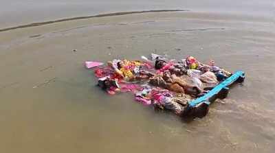 Devotees gather on both sides of Kushiyara: A river, two countries & one festive farewell