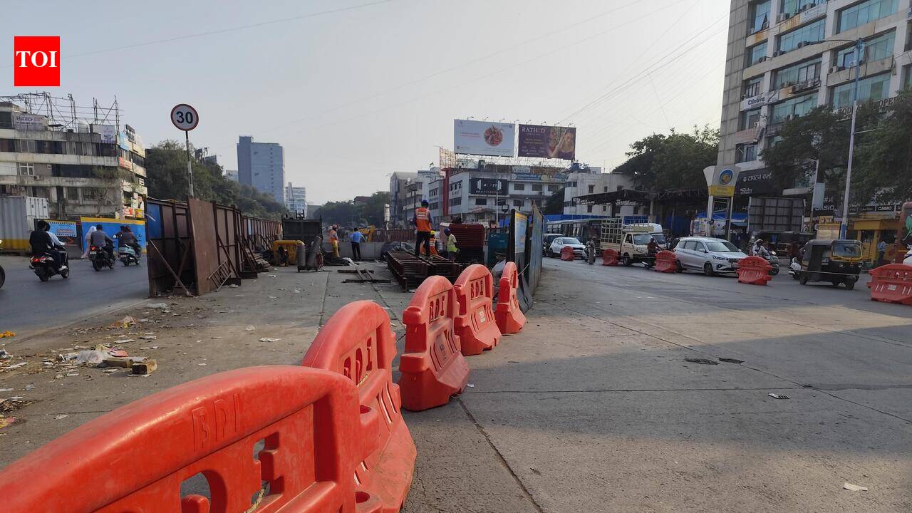 Metro work prompts traffic changes in Katraj & Market Yard Chowk area