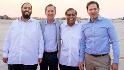 At Jamnagar refinery, Rubio and Ambanis discuss energy, digital infra, giga factories