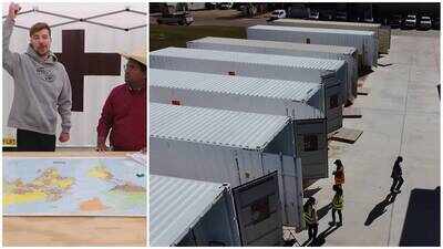 MrBeast builds 5 medical clinics using shipping containers across the US, Nigeria, Ukraine and Kenya in 2026, aims to help 10,000 people annually; US heart surgery costs range from $50,000 to $117,000