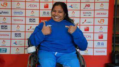 Suvarna Raj wins gold in women's F54 discus throw at Asian Para Games
